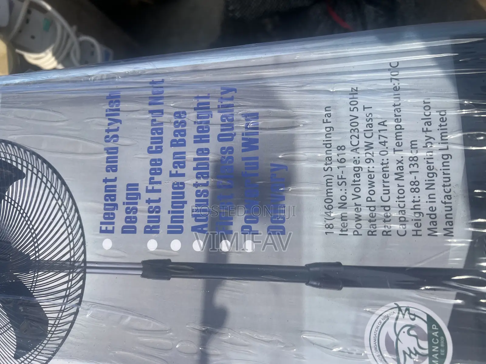 Ox Standing Fan