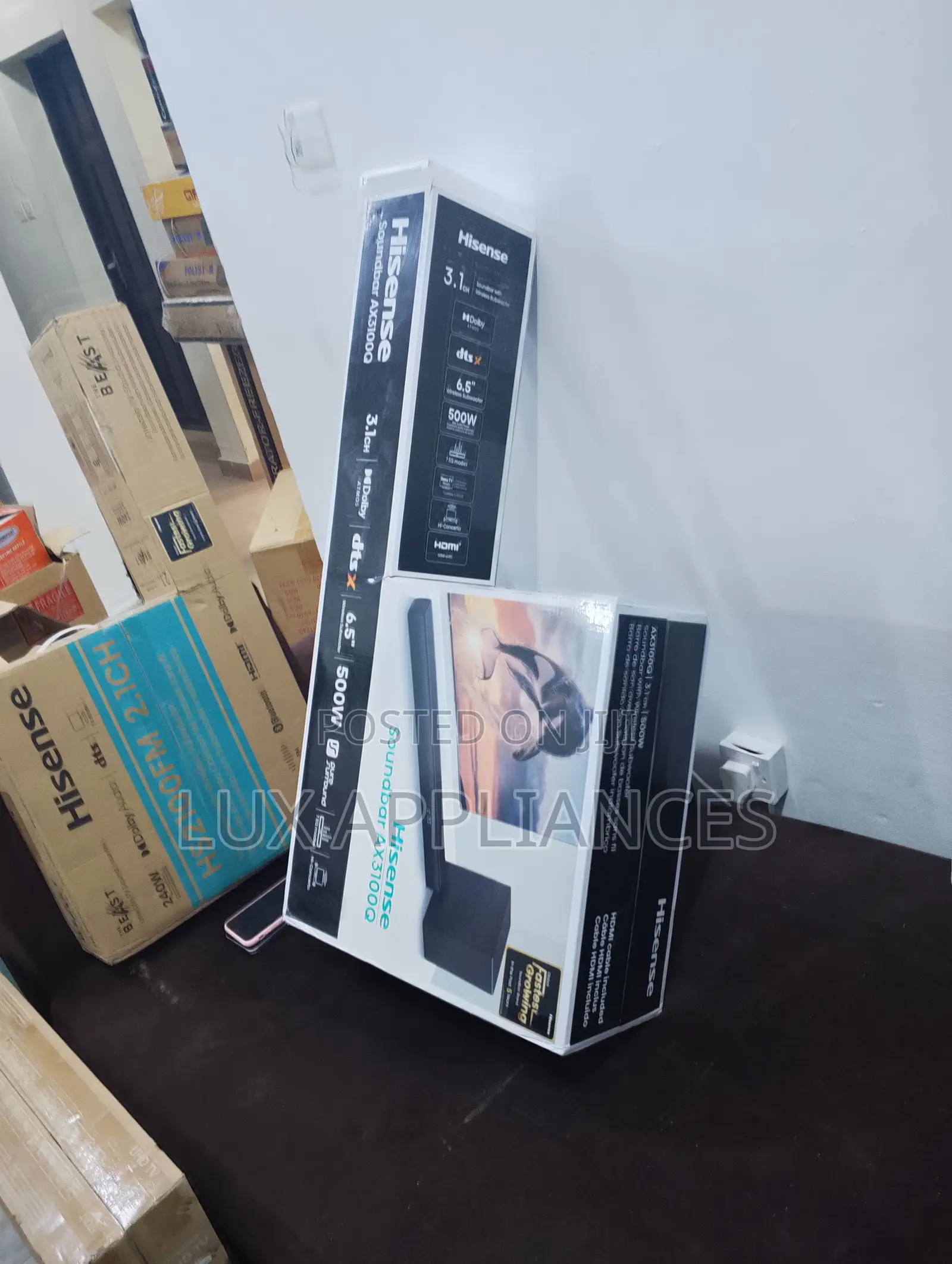 Well-Engineered Hisense 500w Soundbar