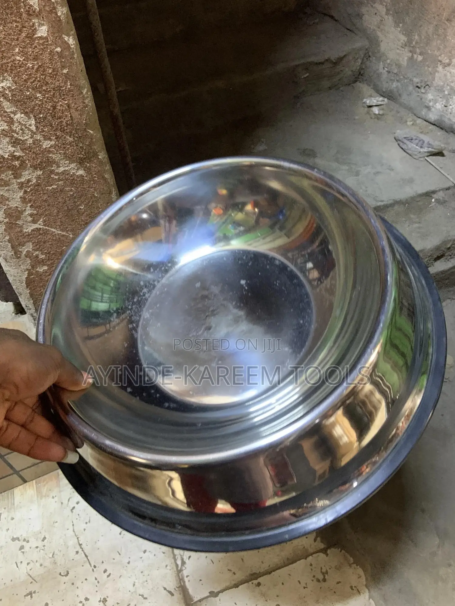 Large Stainless Dog Bowl (Bigger Size)