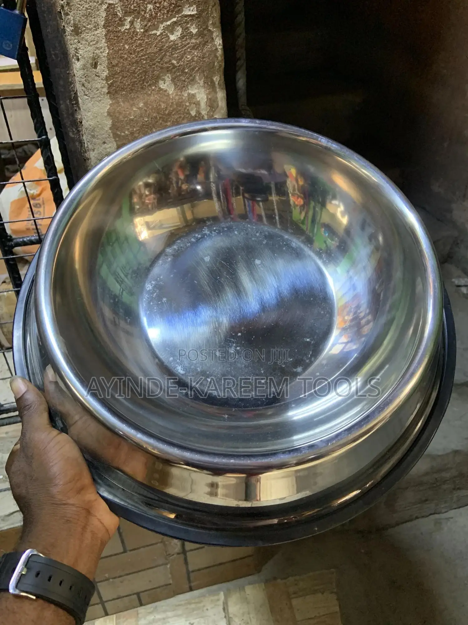 Large Stainless Dog Bowl (Bigger Size)
