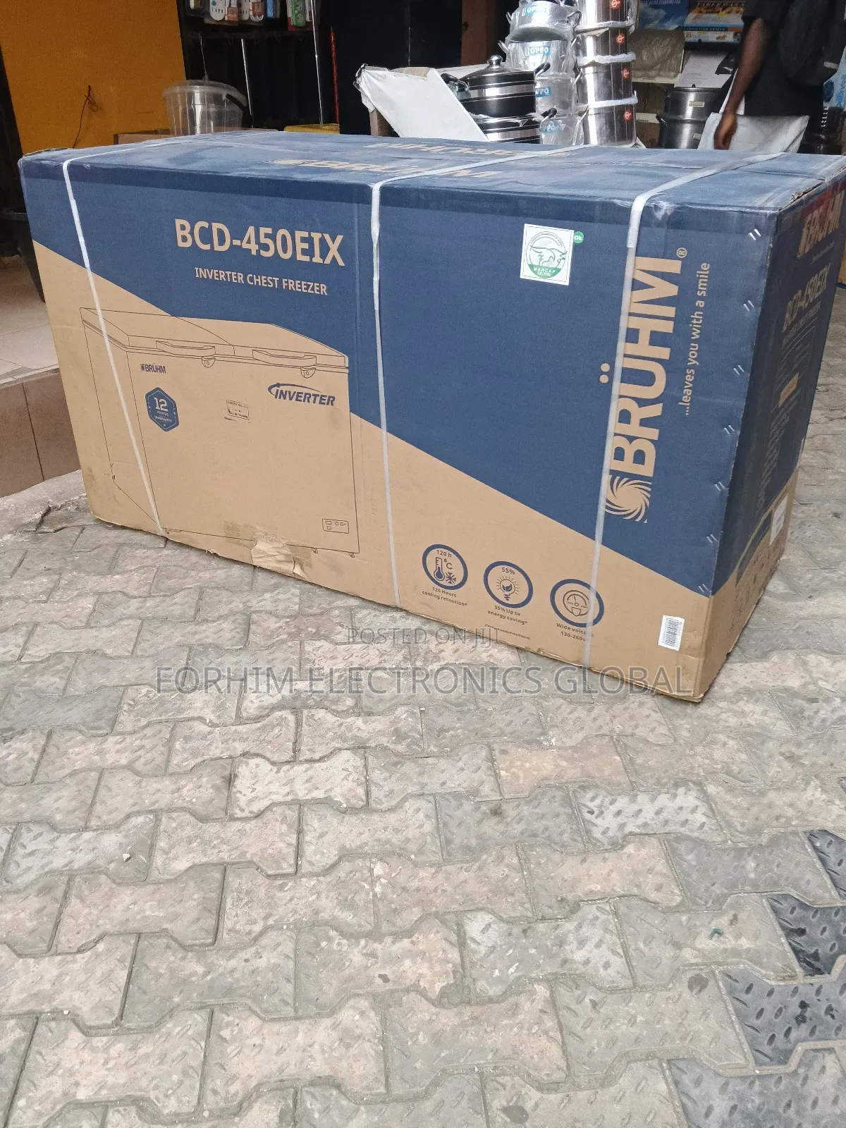 Double-Door Inverter Freezer
