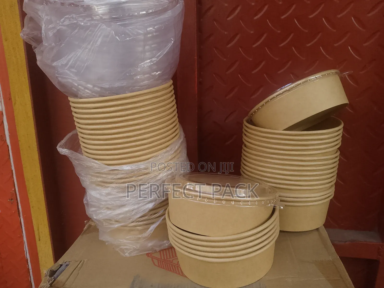 500ml Round Kraft Bowl