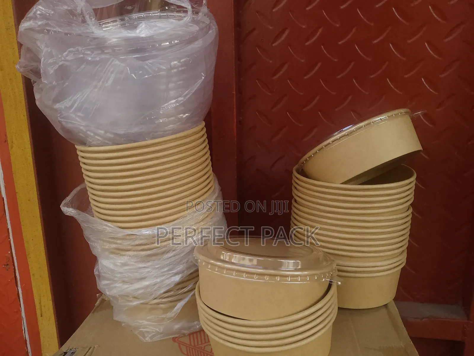 500ml Round Kraft Bowl