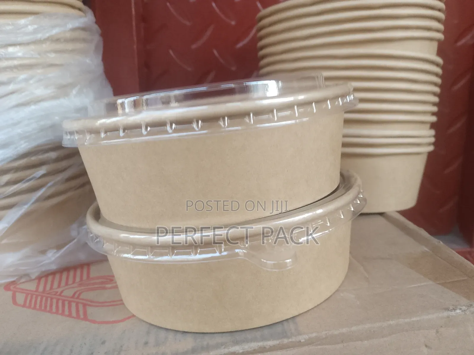 500ml Round Kraft Bowl