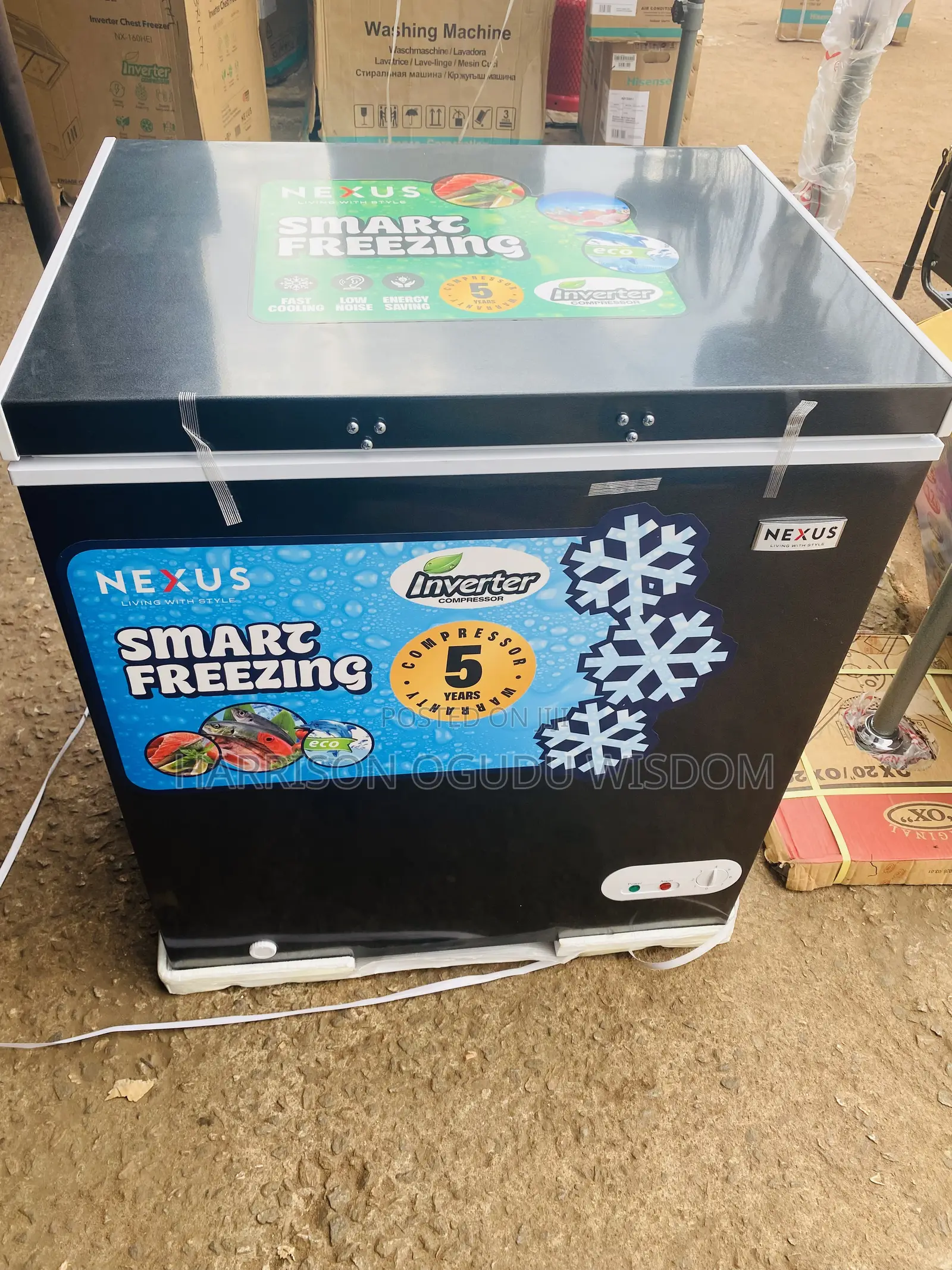Nexus Inverter Freezer Nx160hei 162l