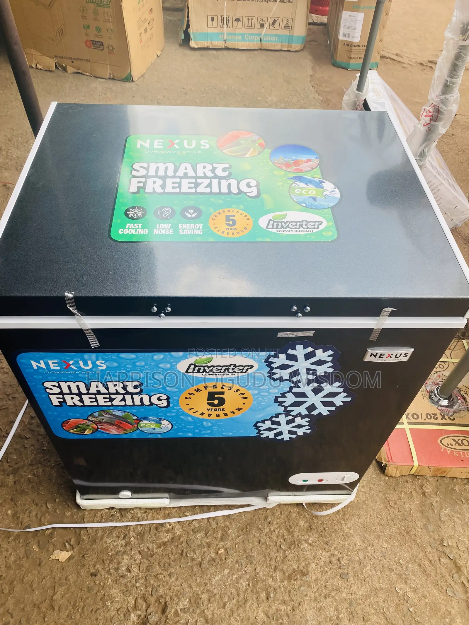 Nexus Inverter Freezer Nx160hei 162l