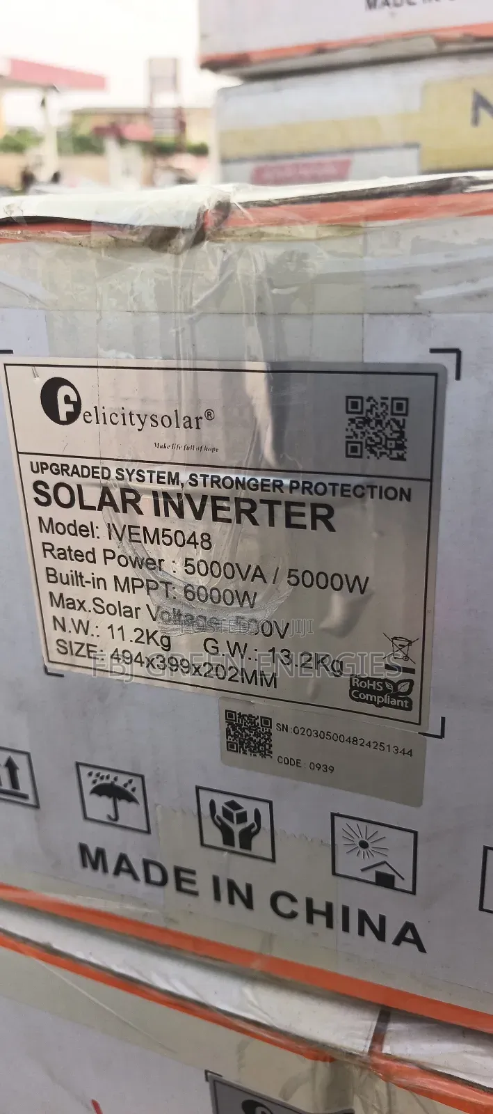 6kw Felicity Hybrid Inverter