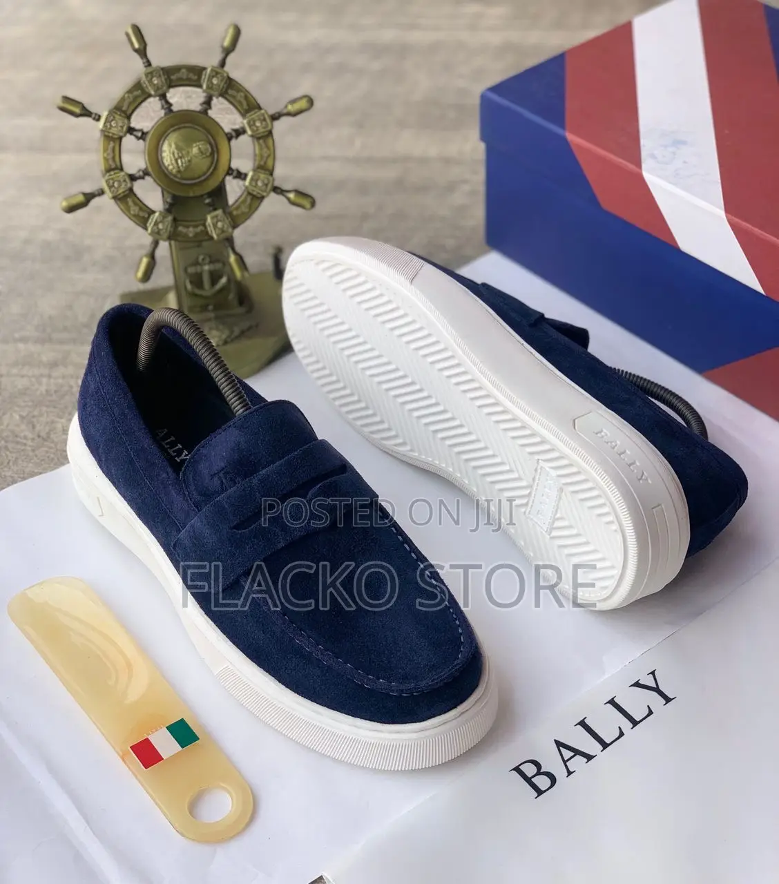 Original Bally Casual Suede Sneakers