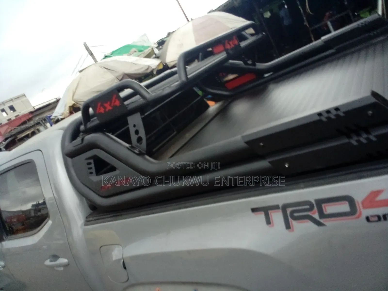 Back Iron Bar Spoiler for Toyota Tacoma