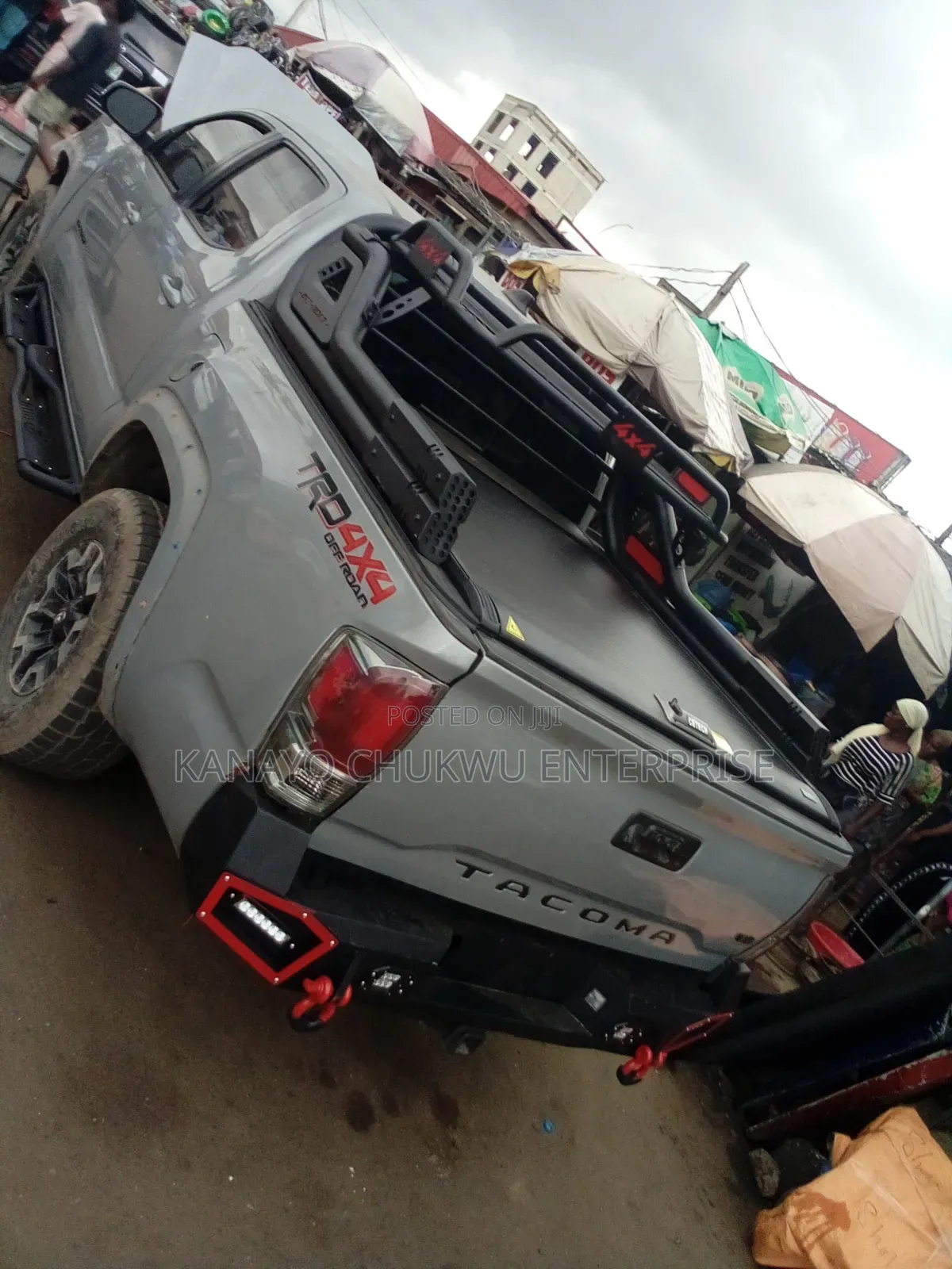 Back Iron Bar Spoiler for Toyota Tacoma