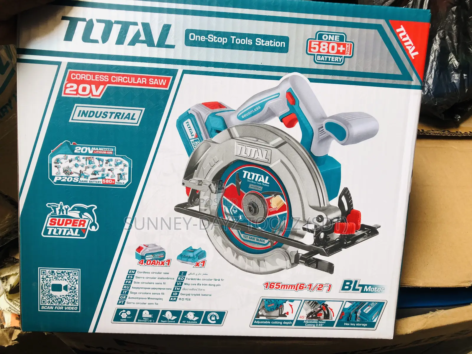Total Cordless Circular Saw