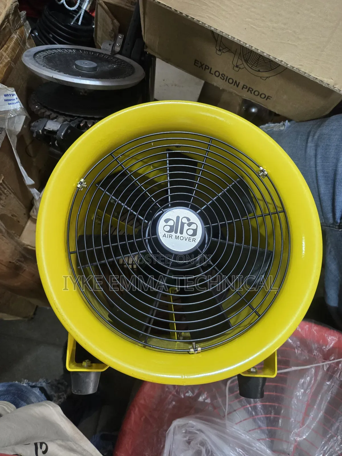 Portable Atex Fan 400mm / 16" With 10meters Duct