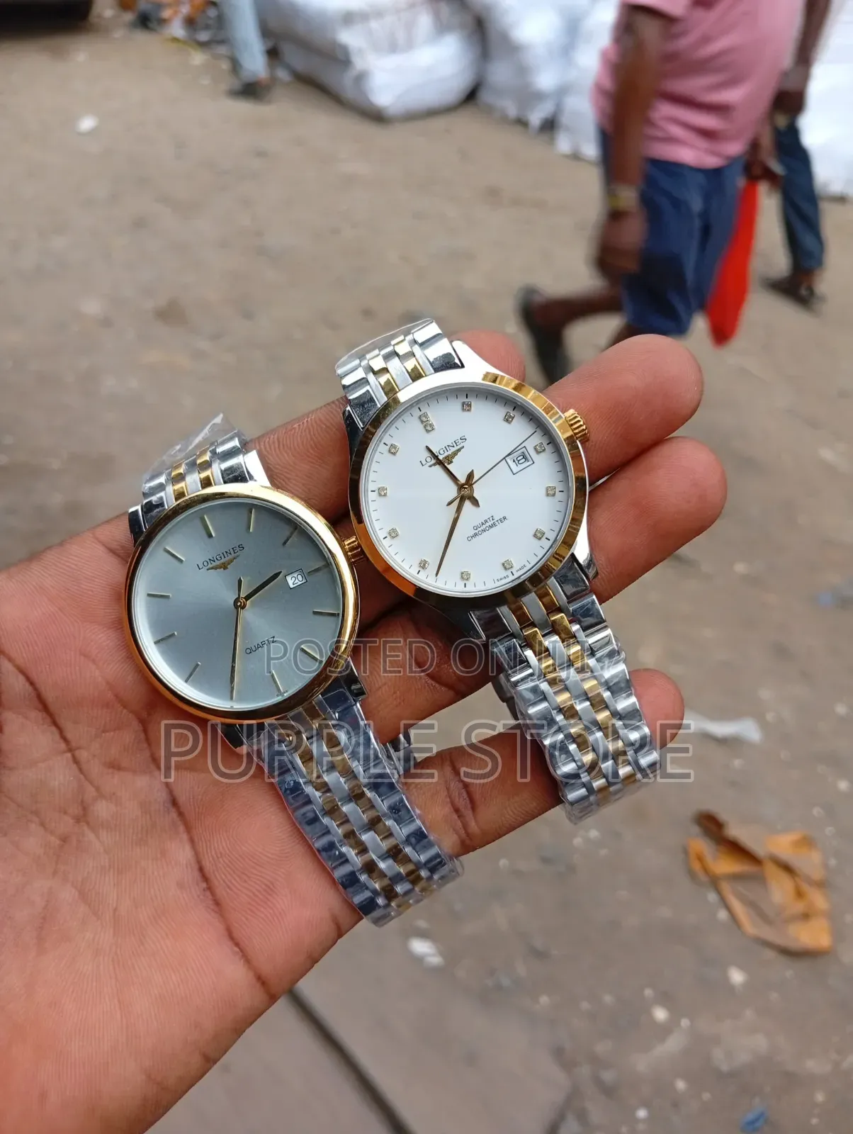Longines Quality Steel Wristwatches