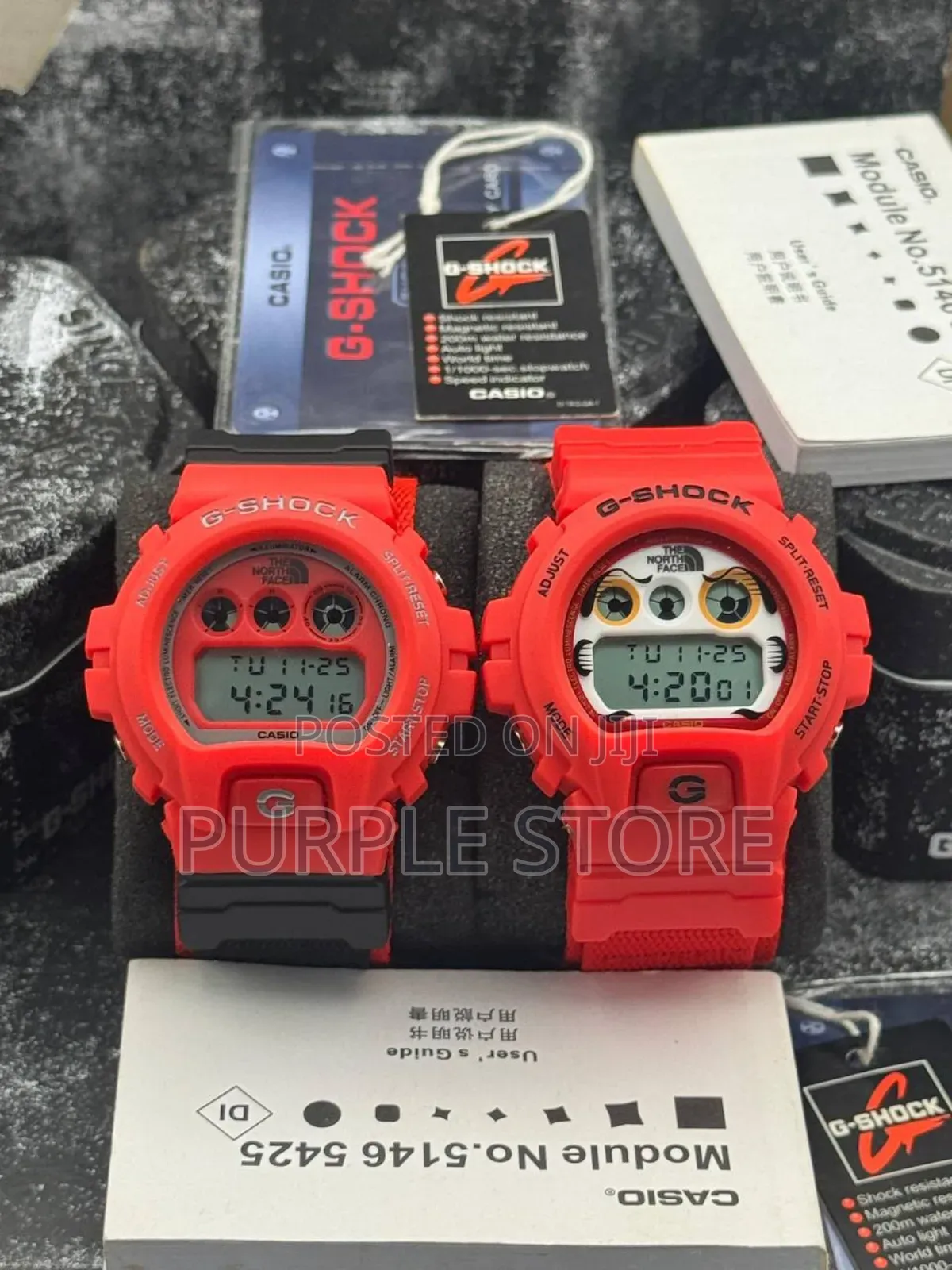 G-Shock Dw Quality Fabric Strap Wristwatches
