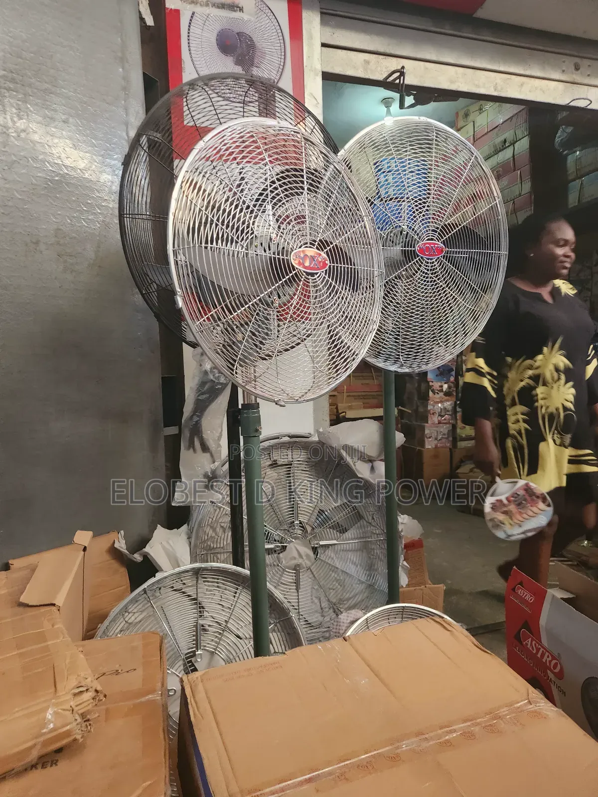 26inches Ox Standing Fan Original