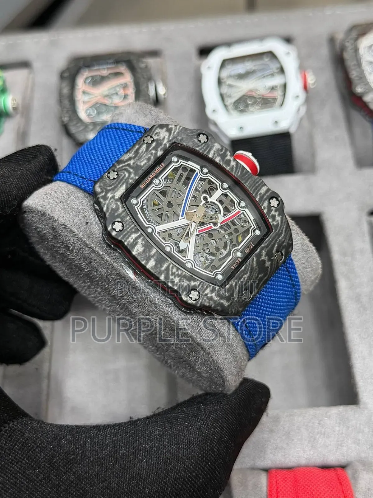 Richard Mille Fabric Strap Wristwatches