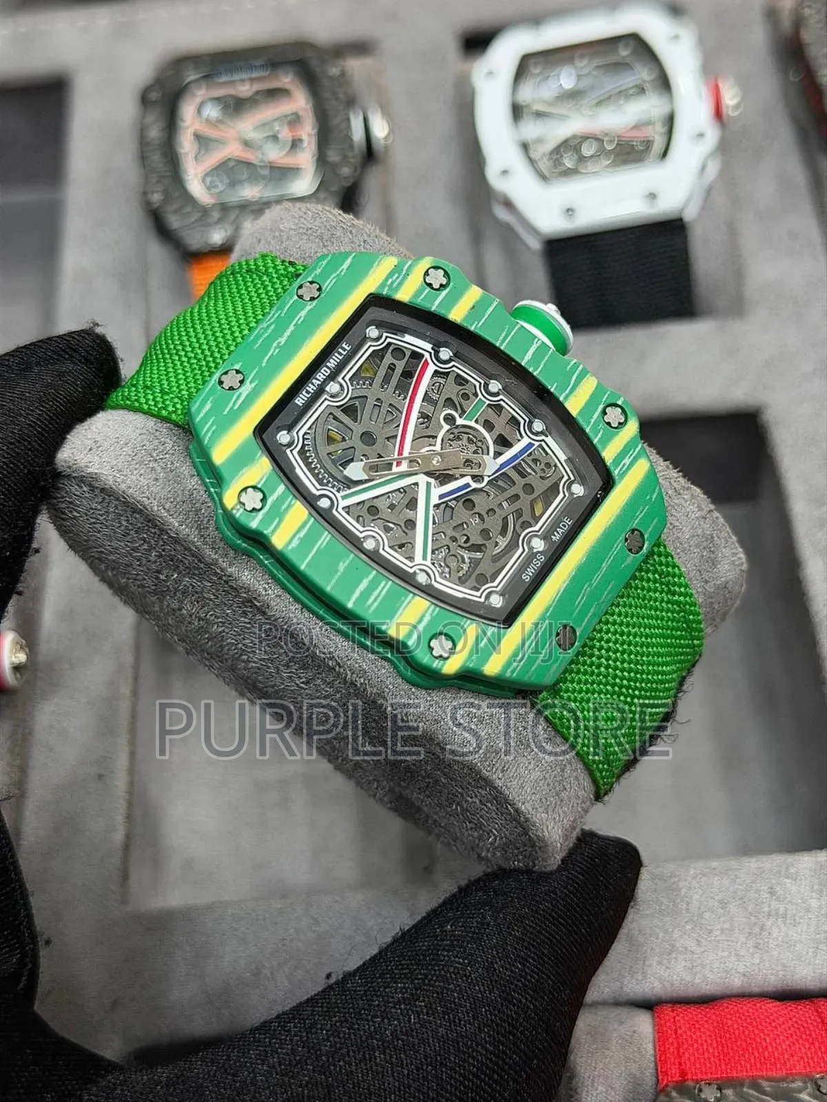 Richard Mille Fabric Strap Wristwatches