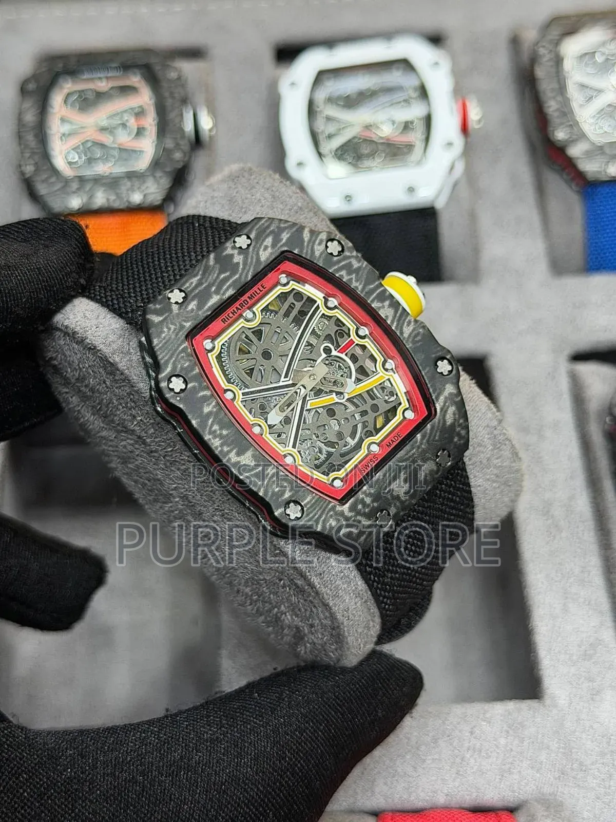 Richard Mille Fabric Strap Wristwatches
