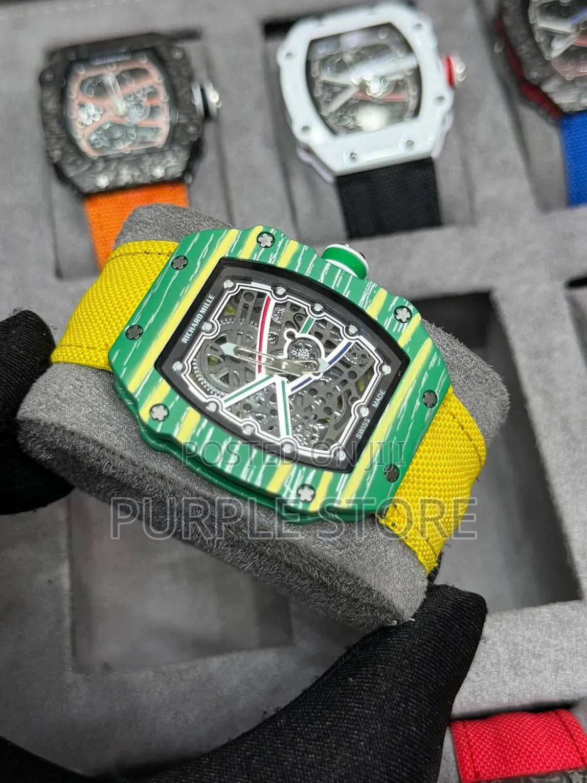 Richard Mille Fabric Strap Wristwatches