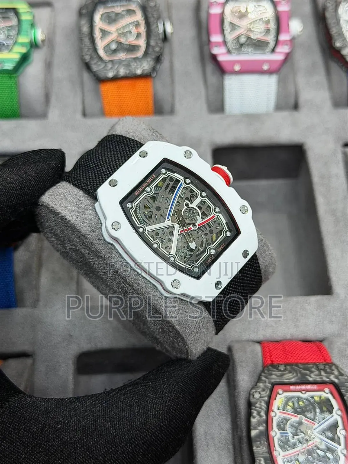 Richard Mille Fabric Strap Wristwatches
