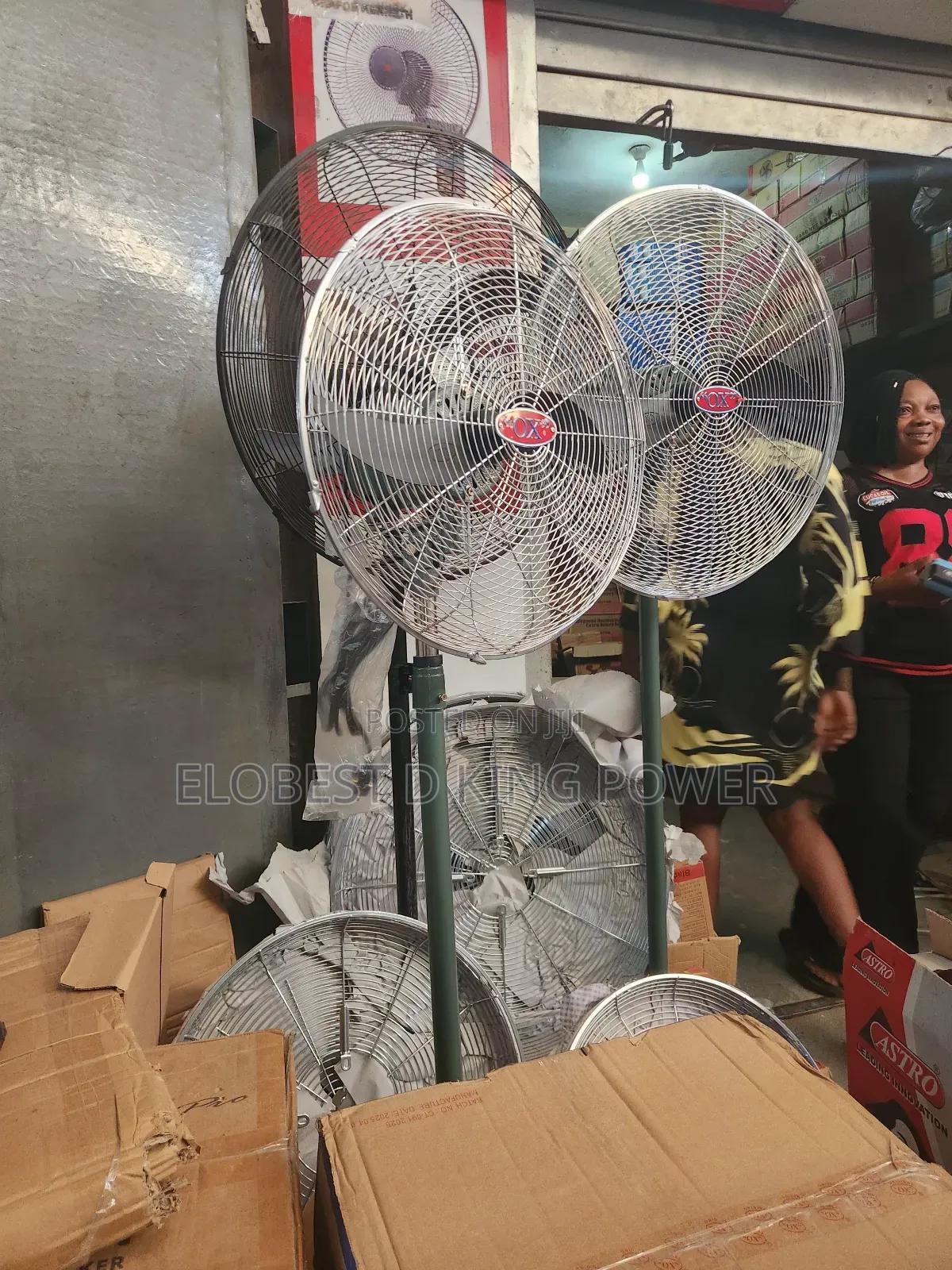 20inches Original Ox Standing Fan
