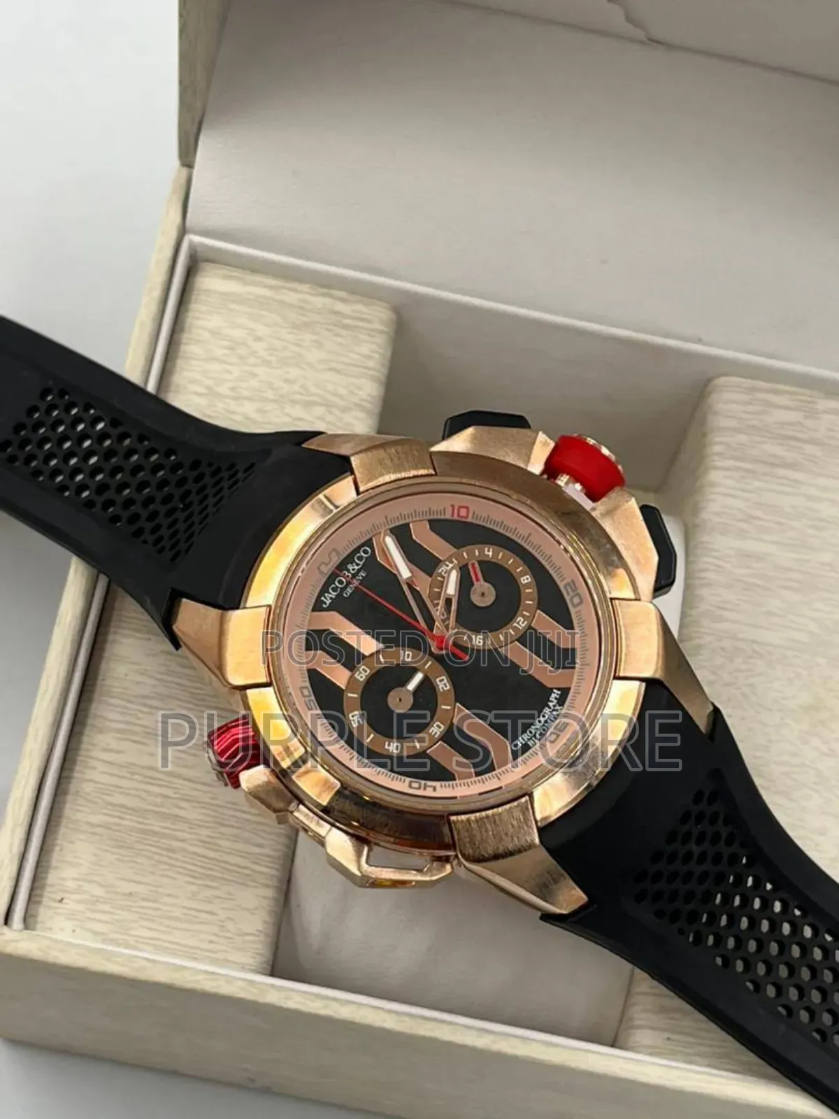 Jacob Co Functional Chronograph - Watches 