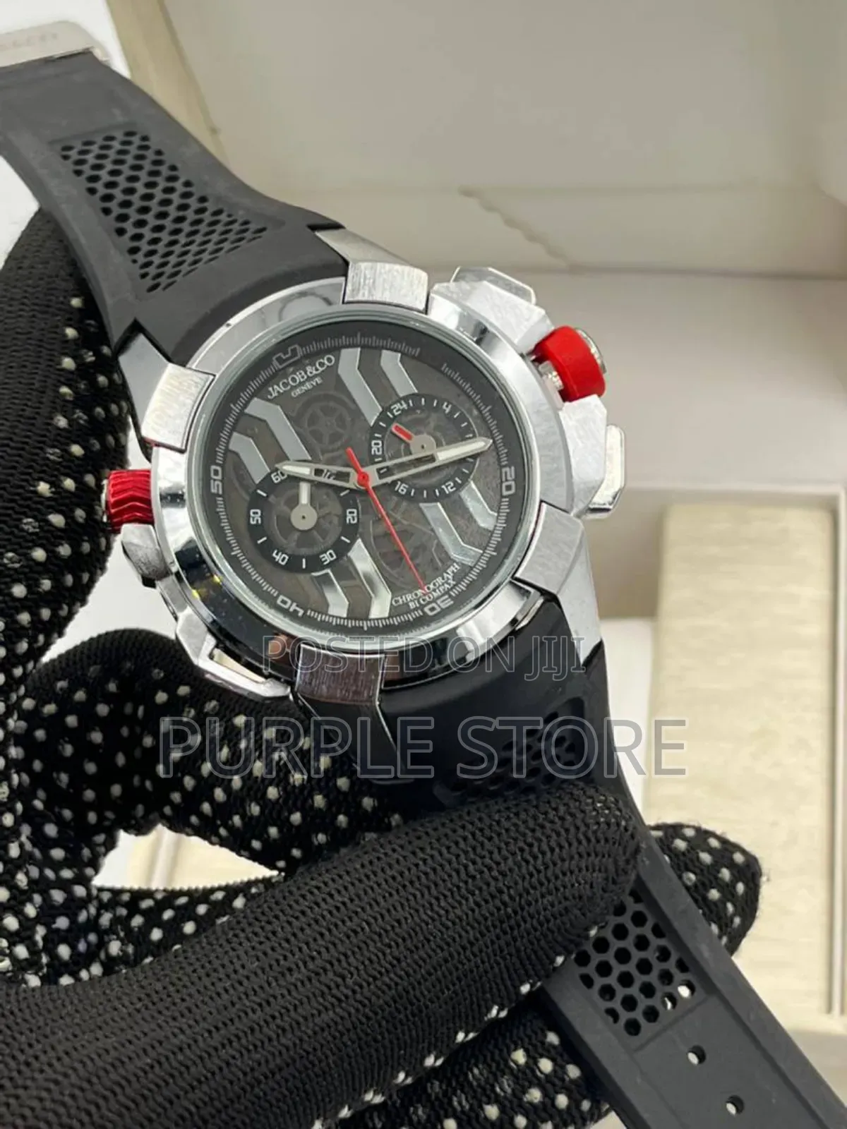 Jacob Co Functional Chronograph - Watches 