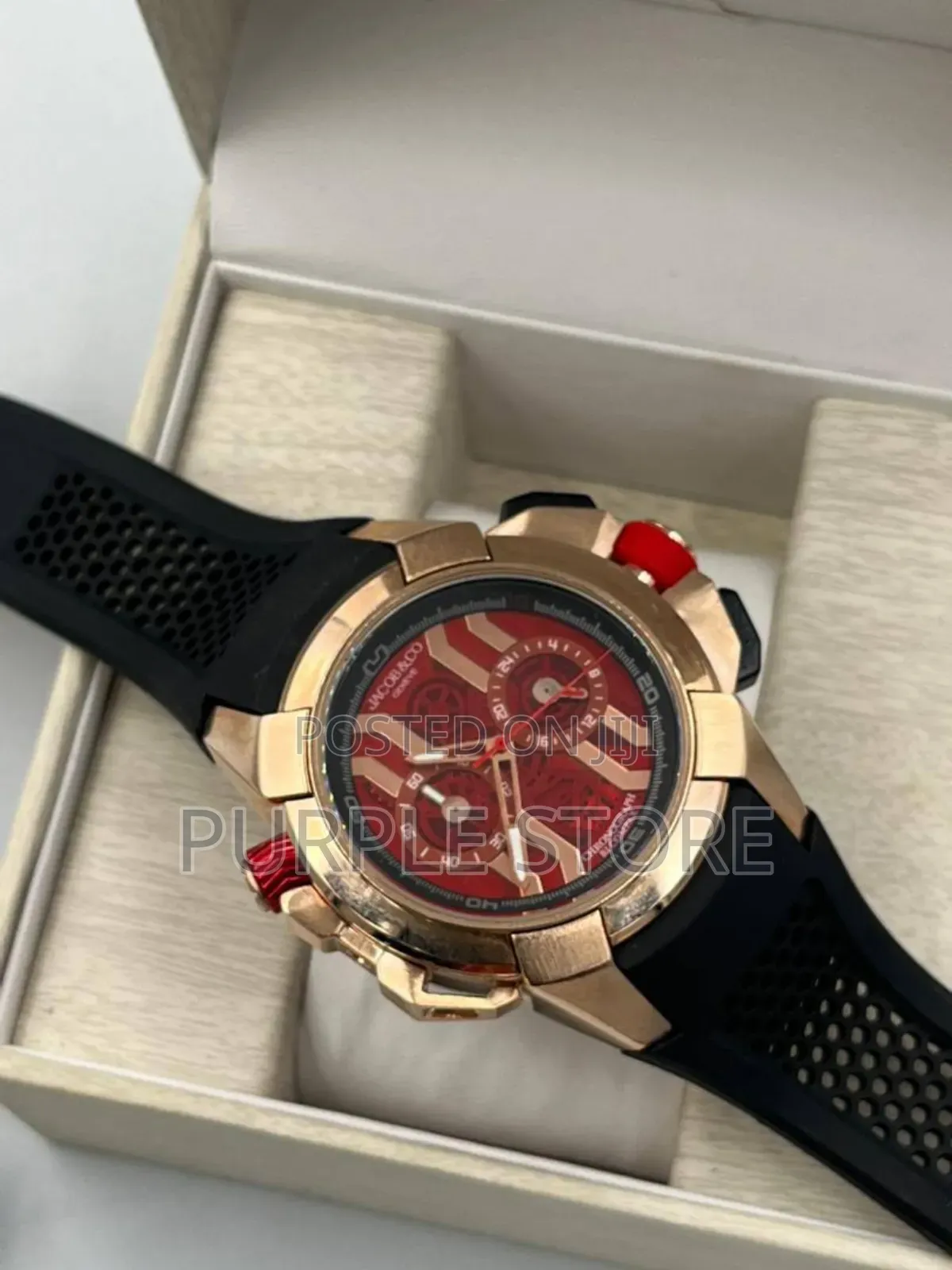 Jacob Co Functional Chronograph - Watches 