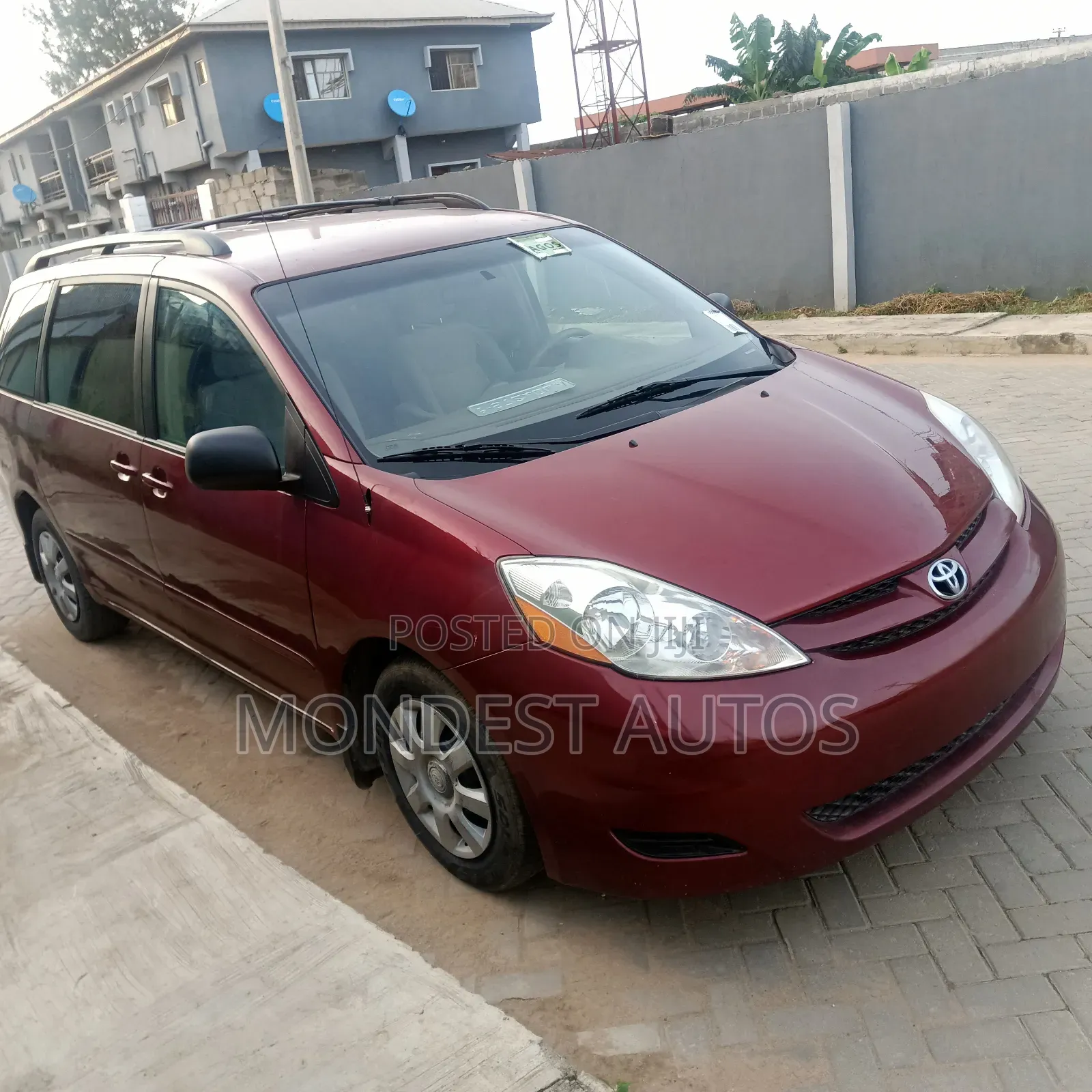 Toyota Sienna CE FWD 2007 Red