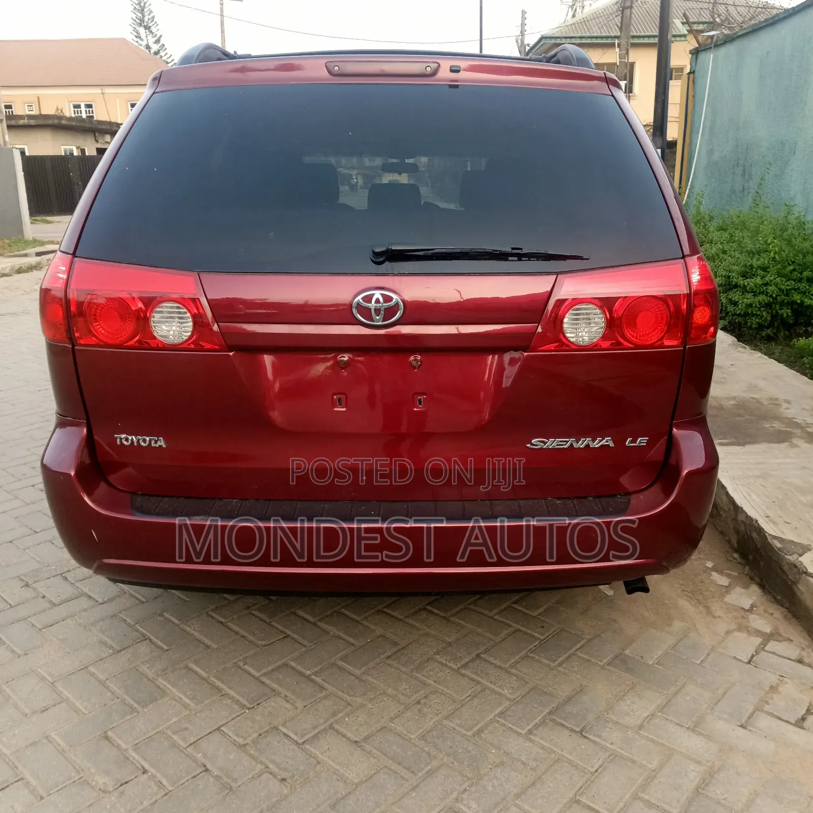 Toyota Sienna CE FWD 2007 Red