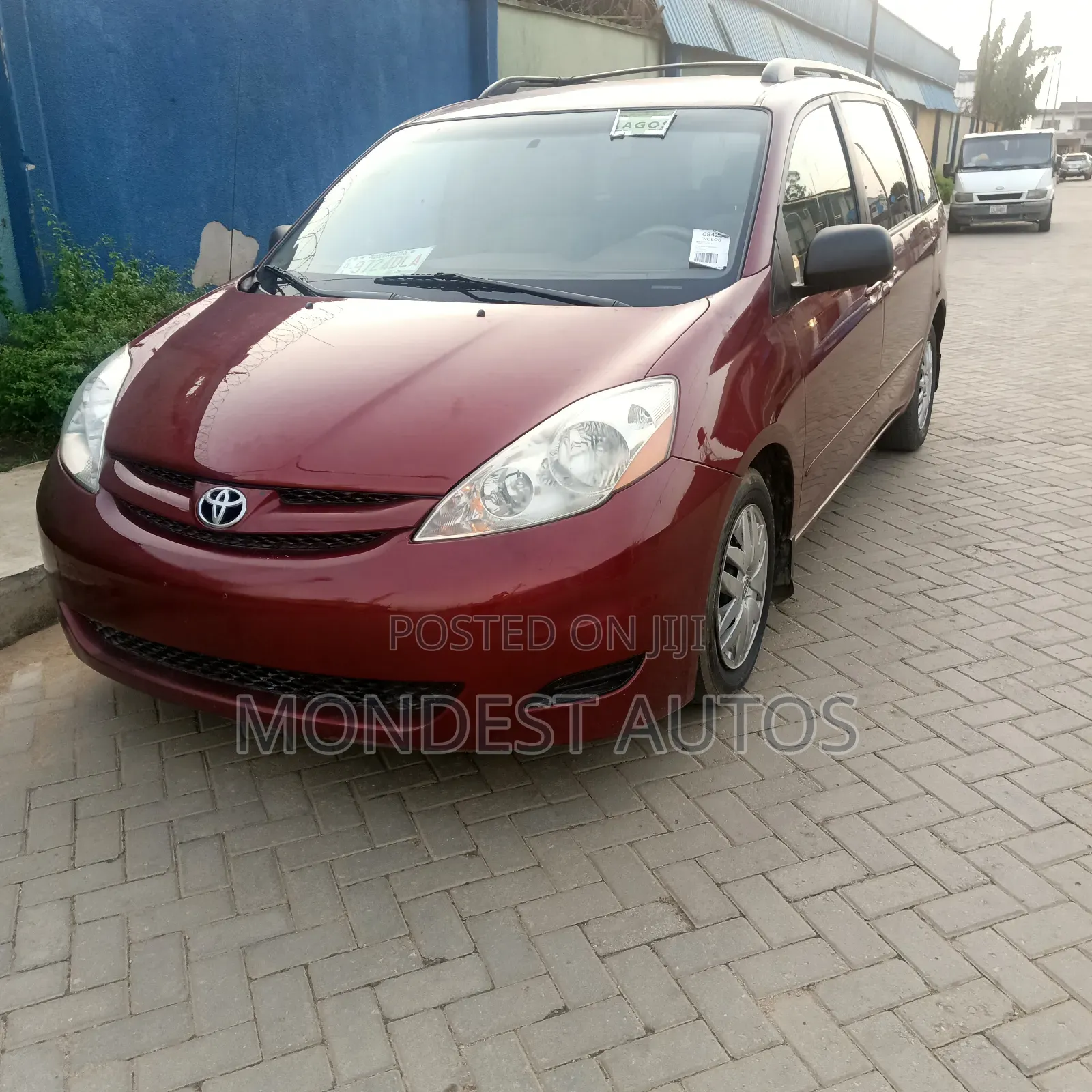 Toyota Sienna CE FWD 2007 Red