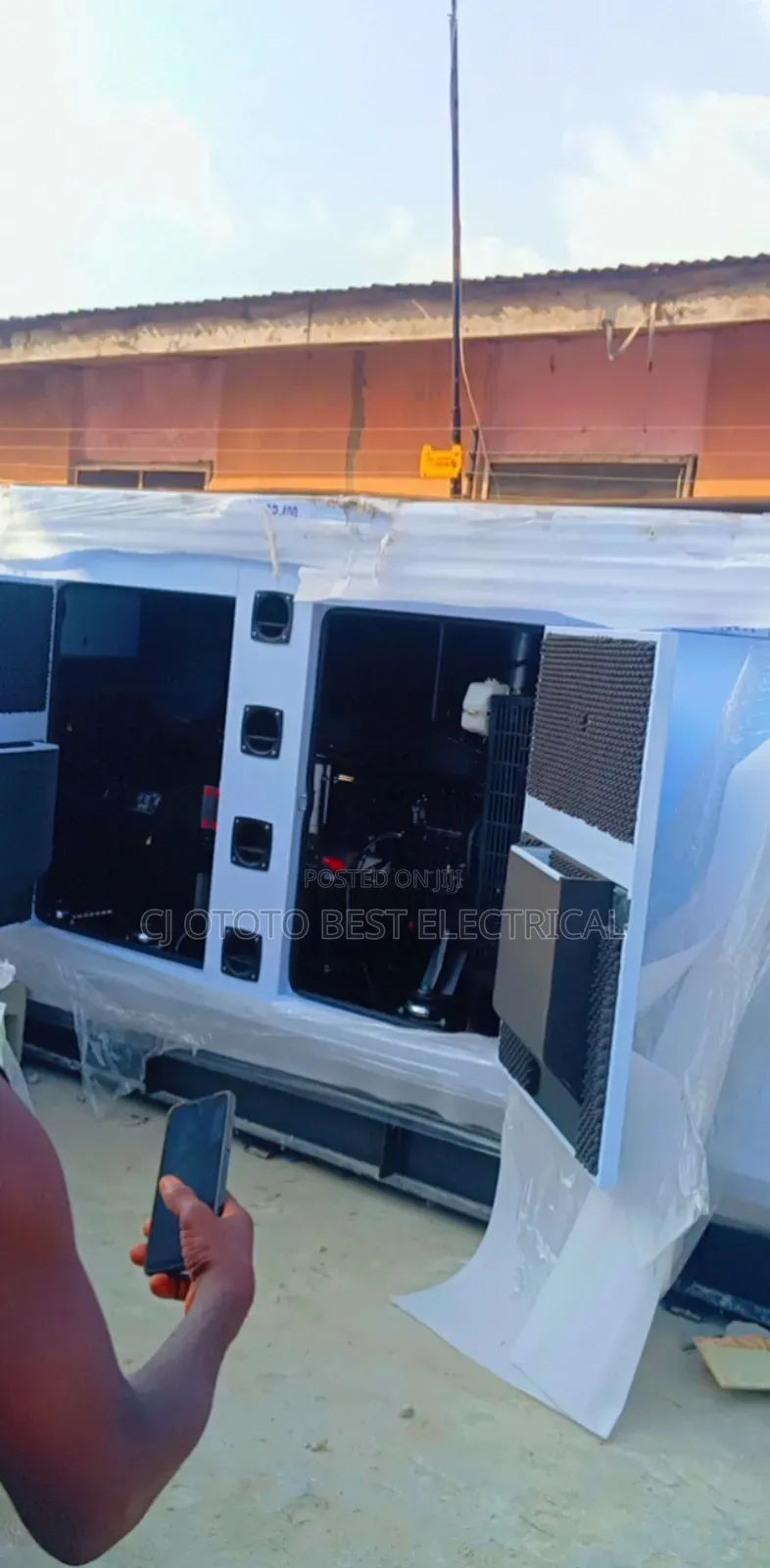 500kva Brand New Perkins Generator Soundproof