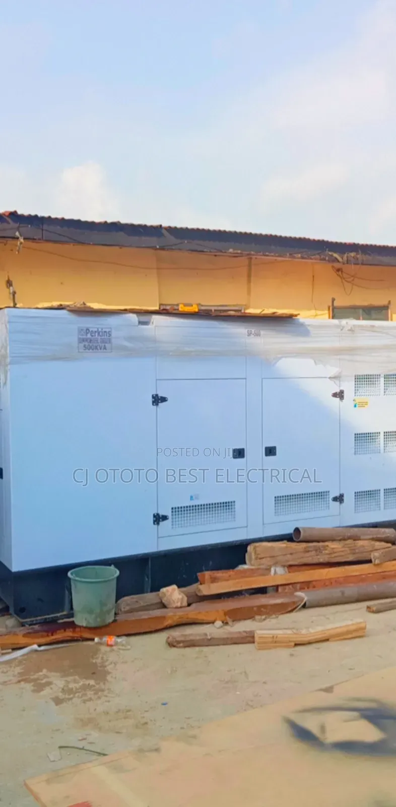 500kva Brand New Perkins Generator Soundproof