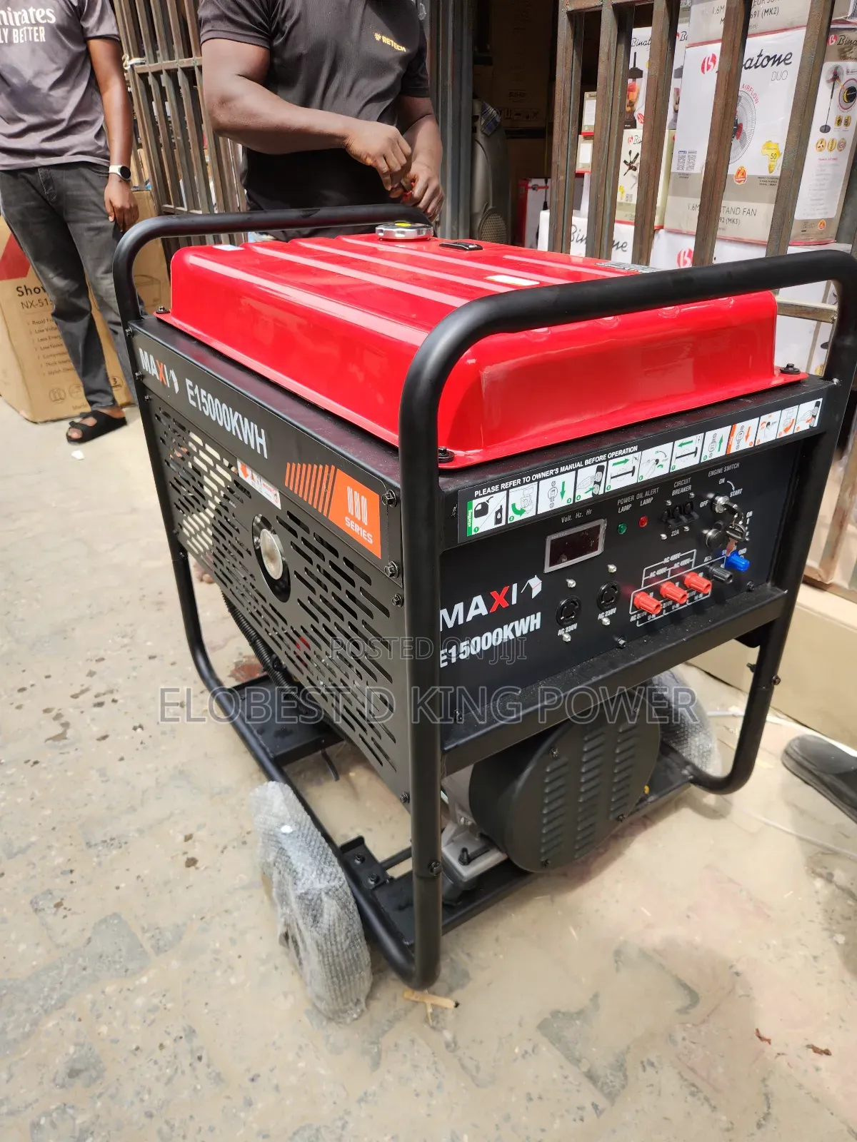 15kva Heavy Duty Maxi Generator With Key Start And 100% Pure Copper