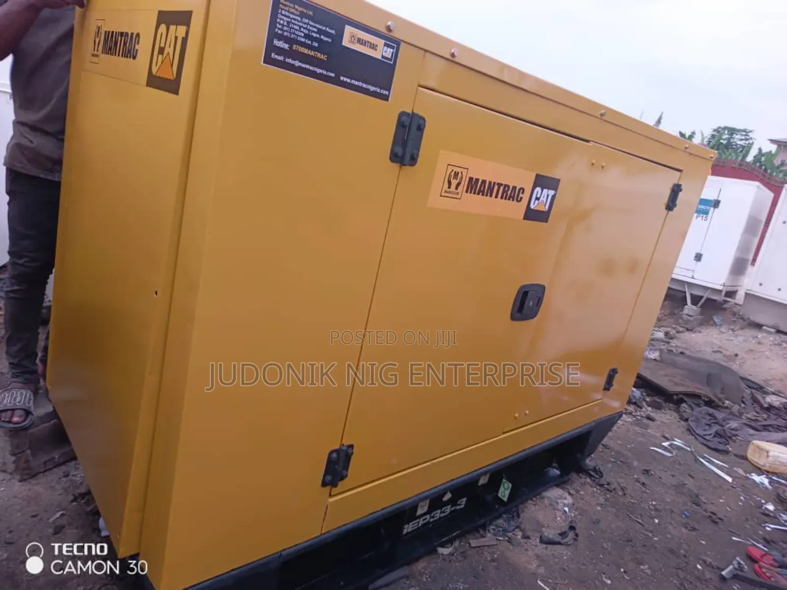 33kva Uk Cat Perkins Generator
