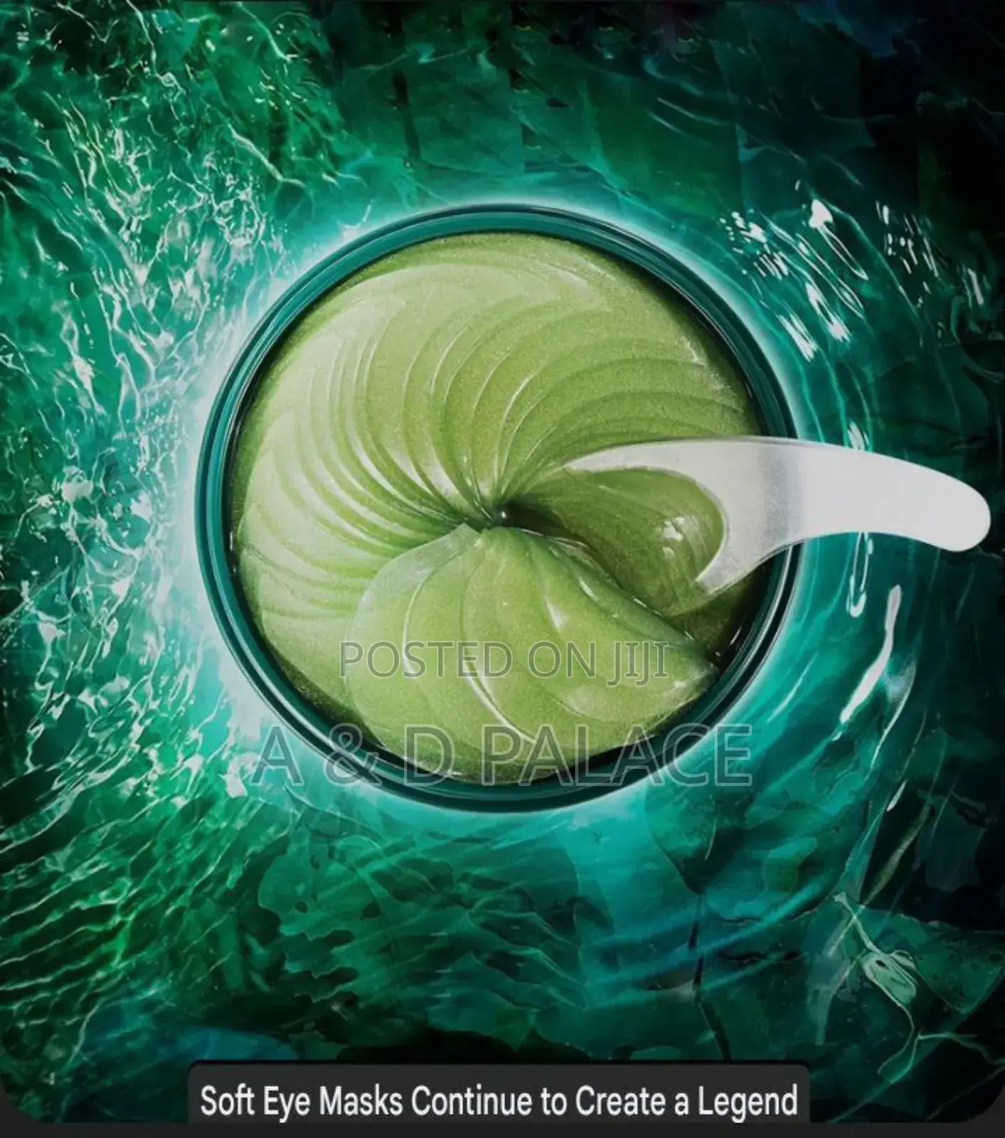 60pcs Bioaoqua Green Tourmalin Soft Eye Mask