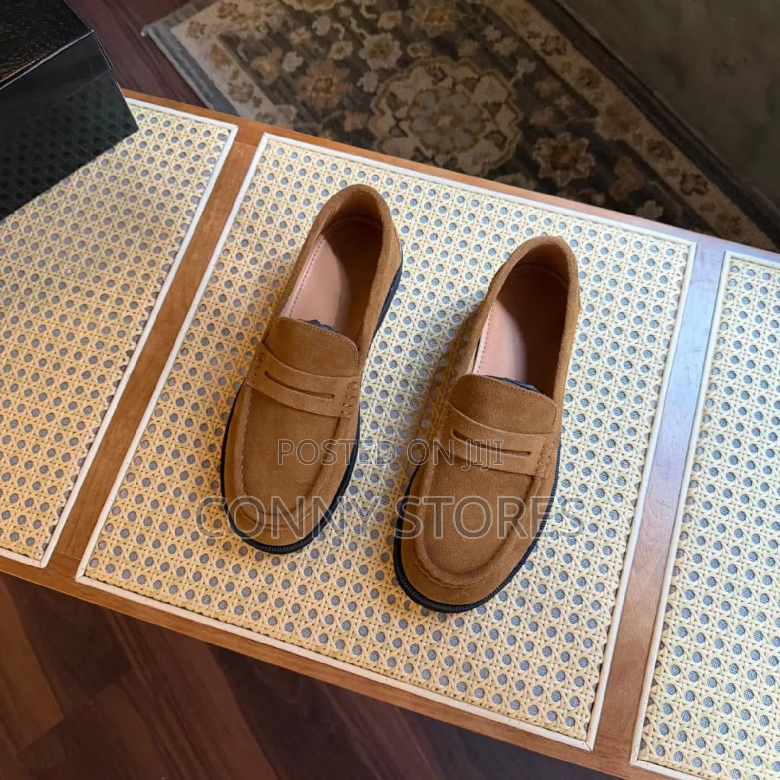 *The Brown Split Suede Loafers