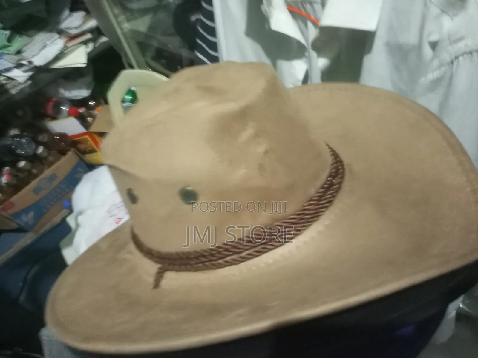 Cowboy Hat, Faux Suede Hats for Men and Women Classic