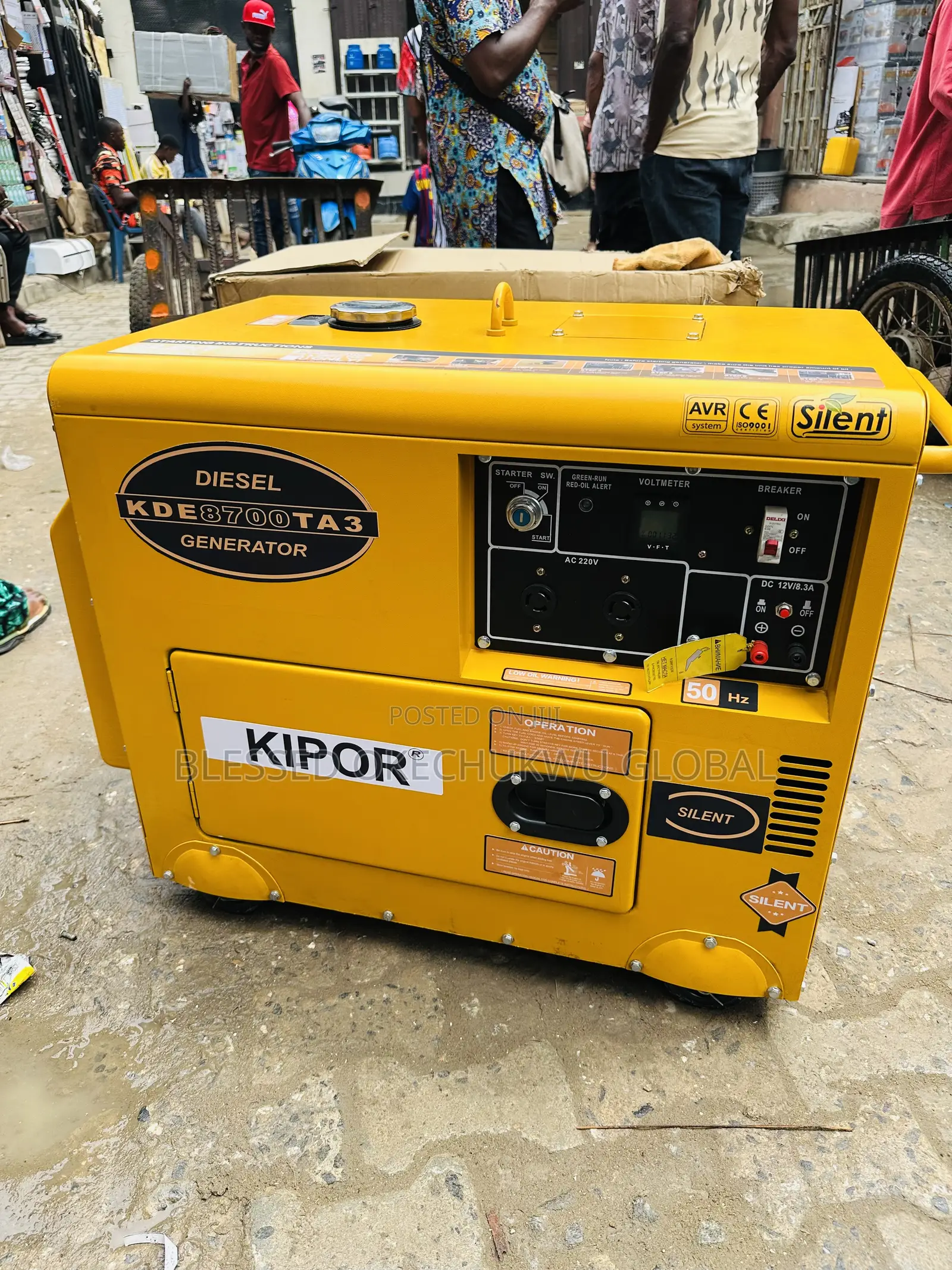 Brand New 12kva Kipor Soundproof Generator With Warranty