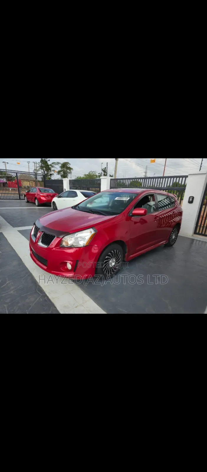 Pontiac Vibe 2.4L 2009 Red