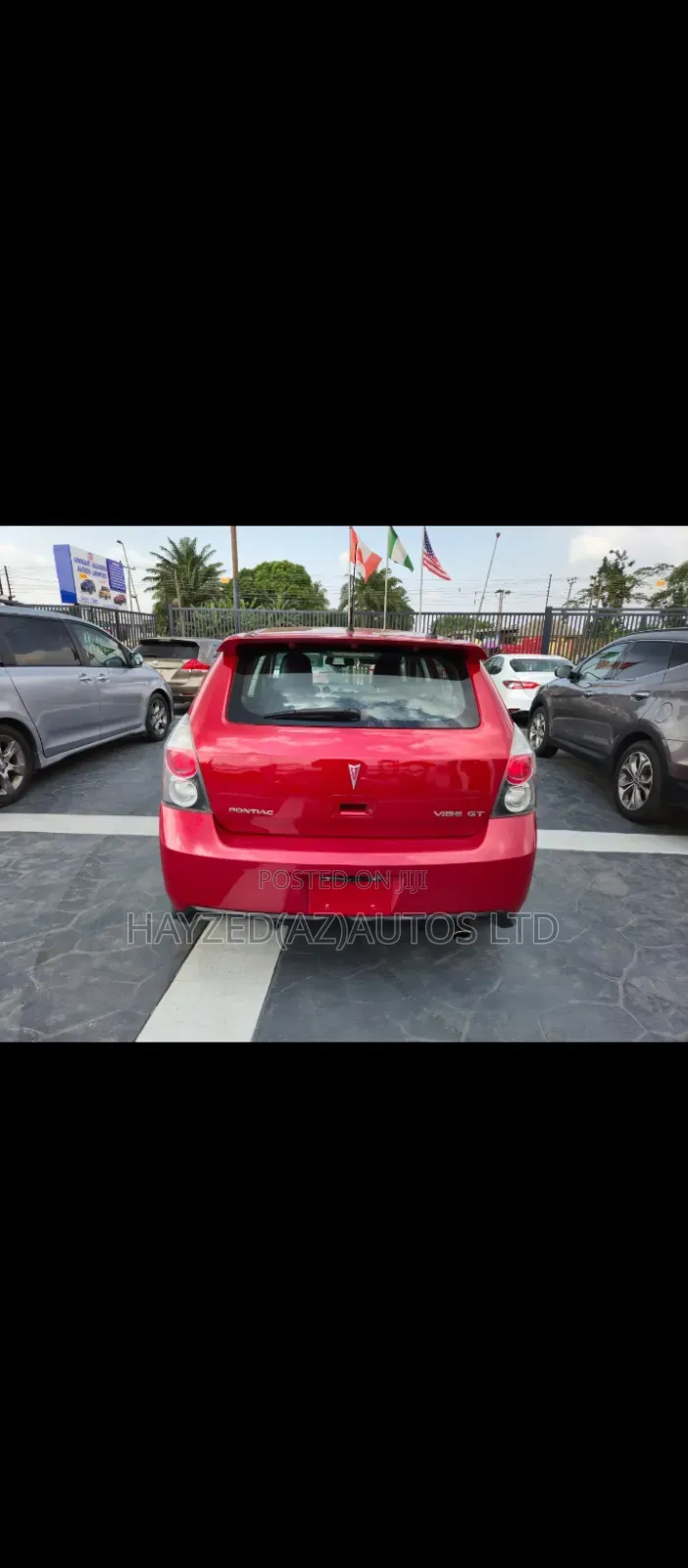 Pontiac Vibe 2.4L 2009 Red