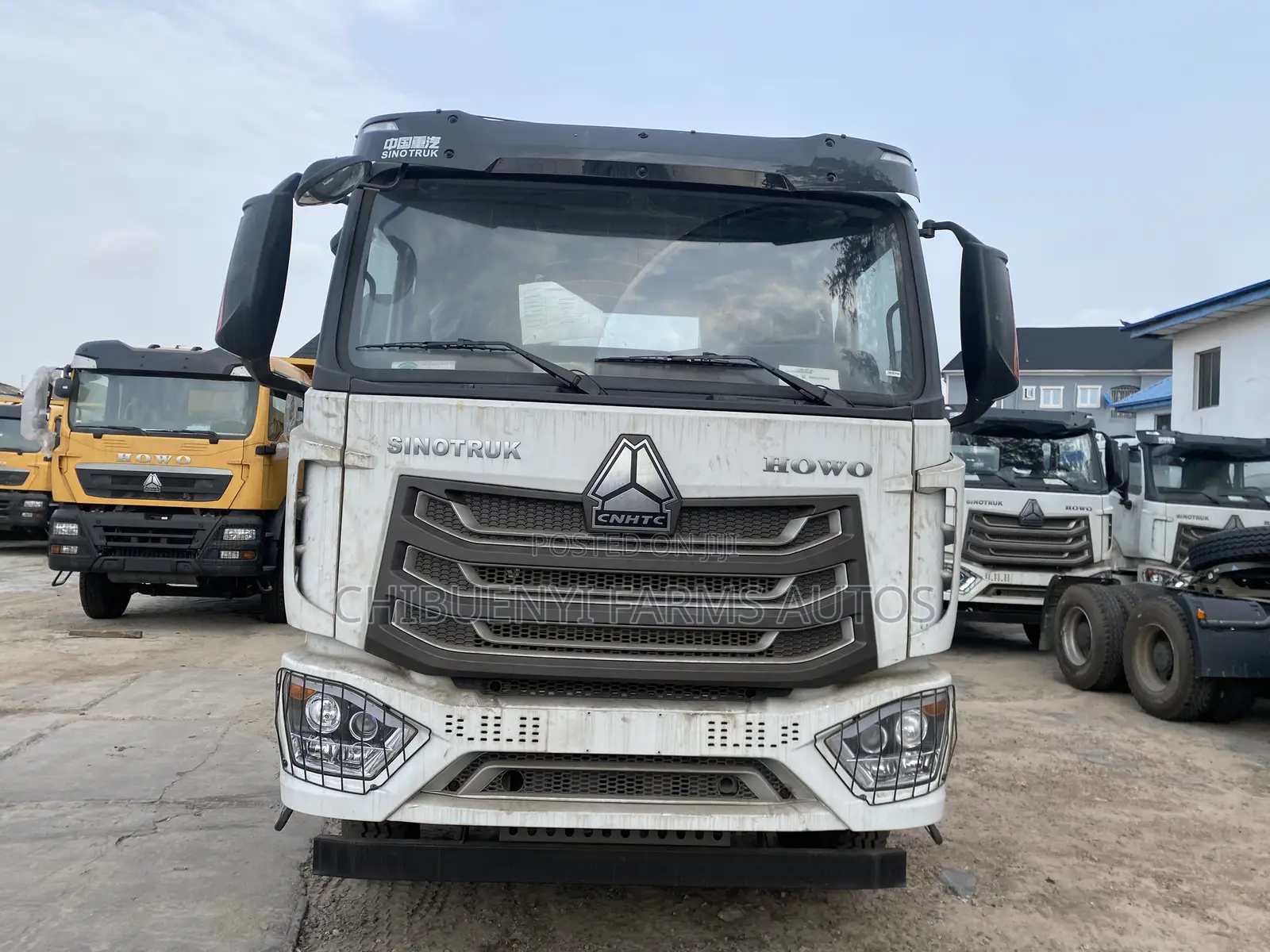 Howo Nx-371hp Tractor Head