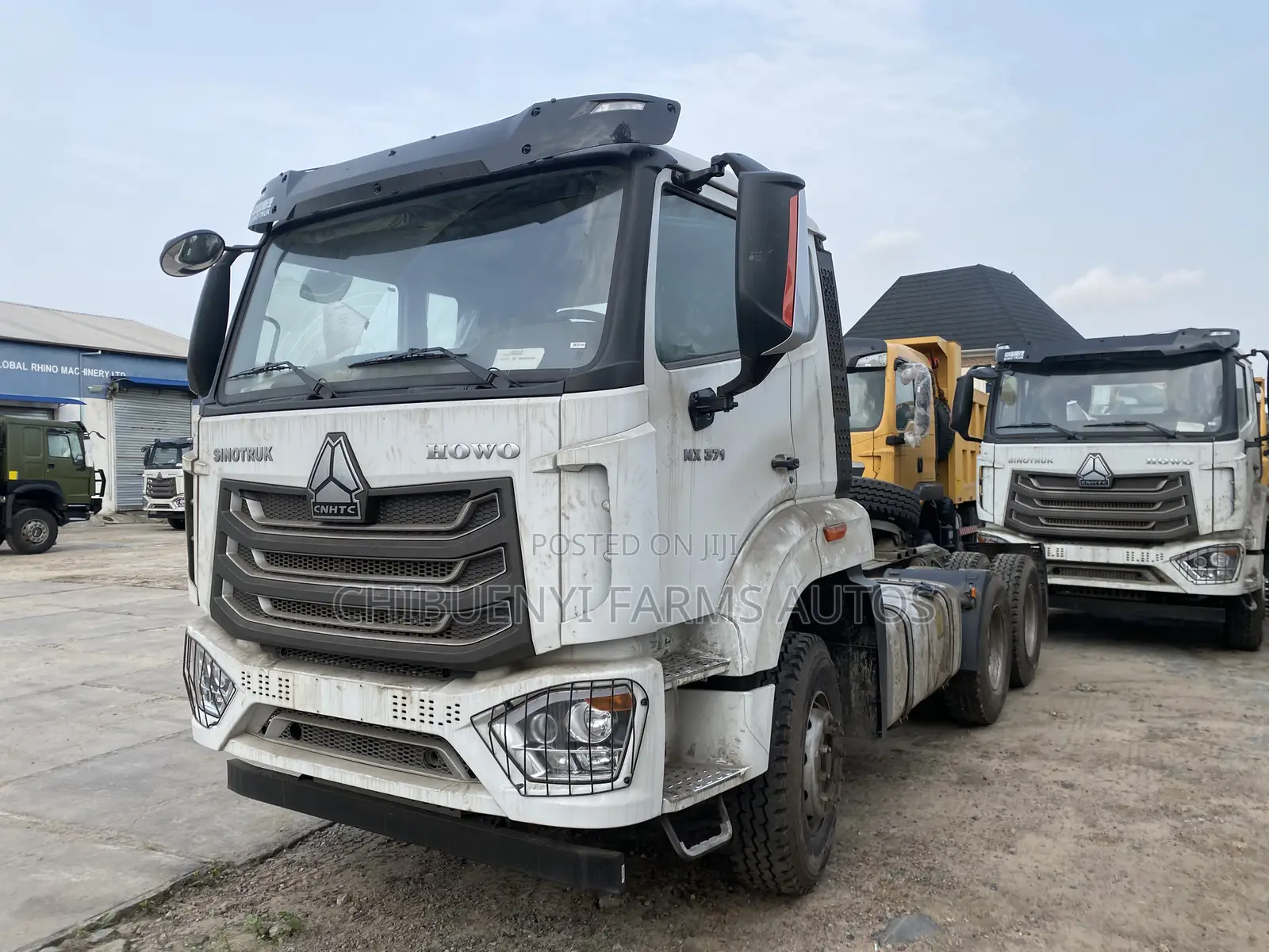 Howo Nx-371hp Tractor Head