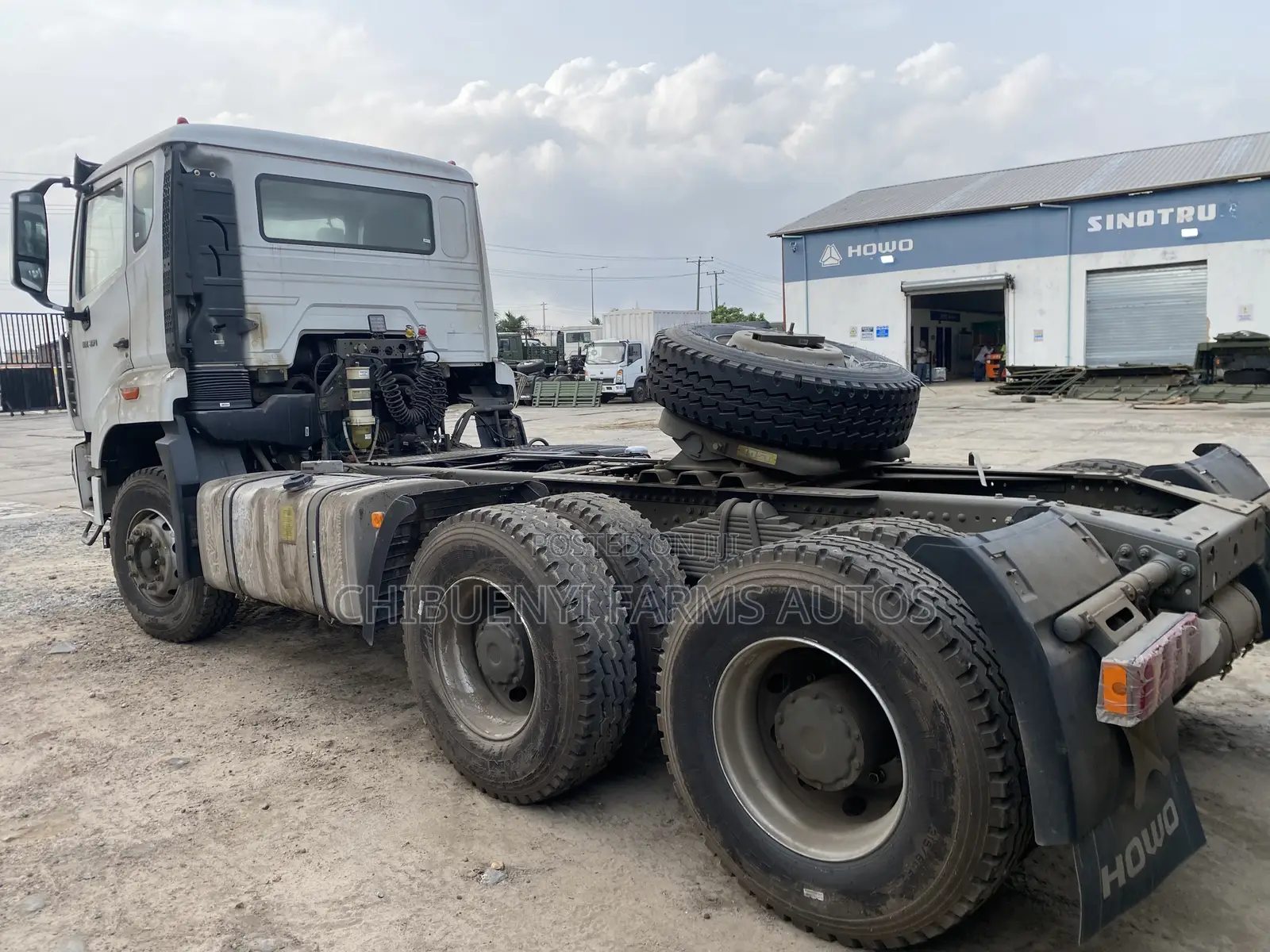 Howo Nx-371hp Tractor Head