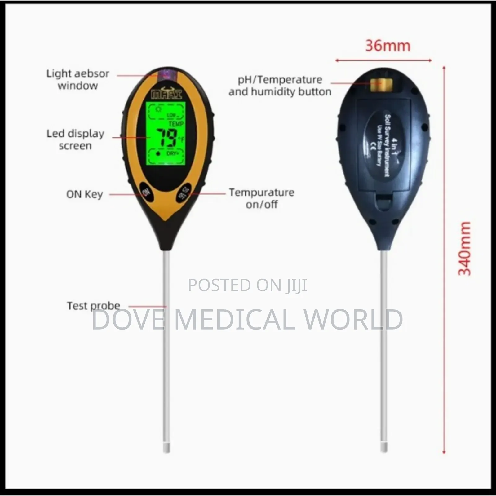4in1 Soil Survey Instrument