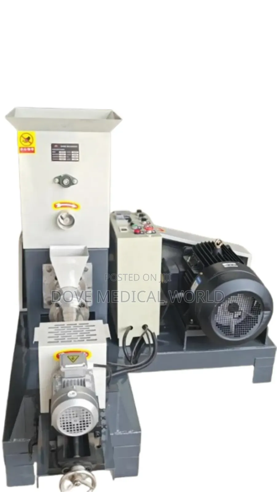 Floating Fish Feed Extruder | 200kg/Hr Electricity Powered