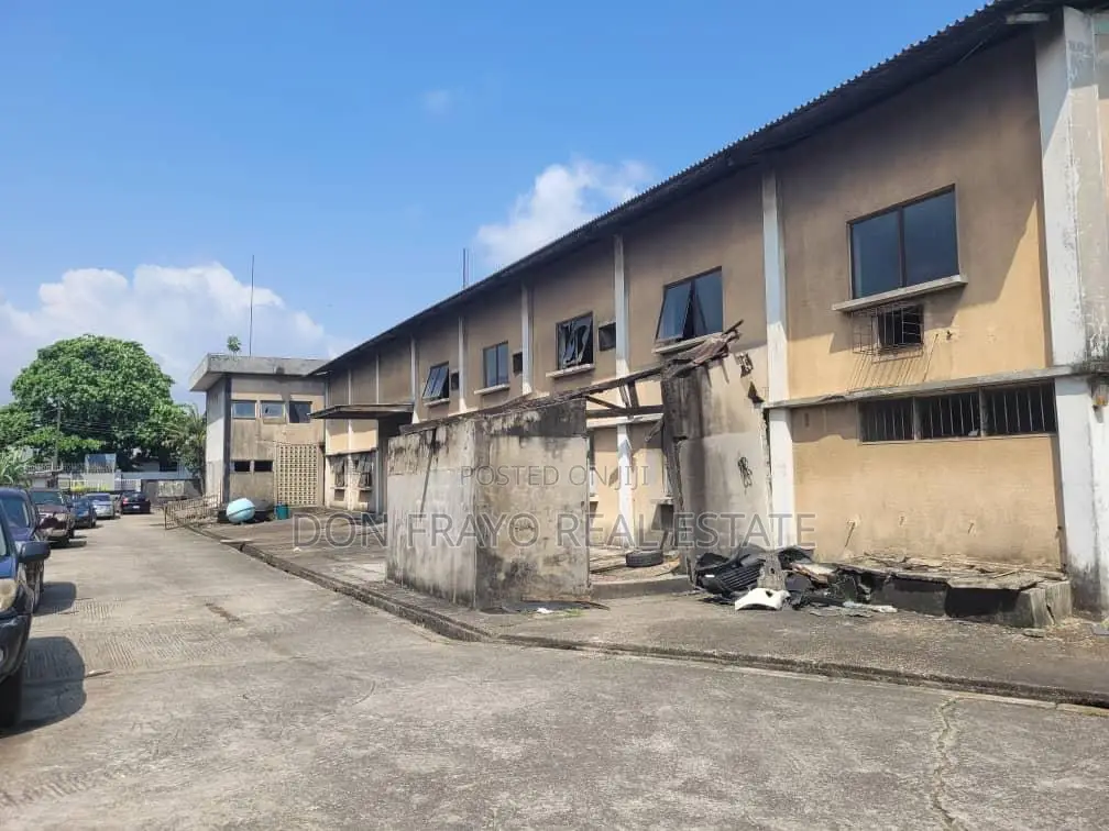 8700 Sqm Industrial Land + Warehouse Facilities For Sale At Surulere