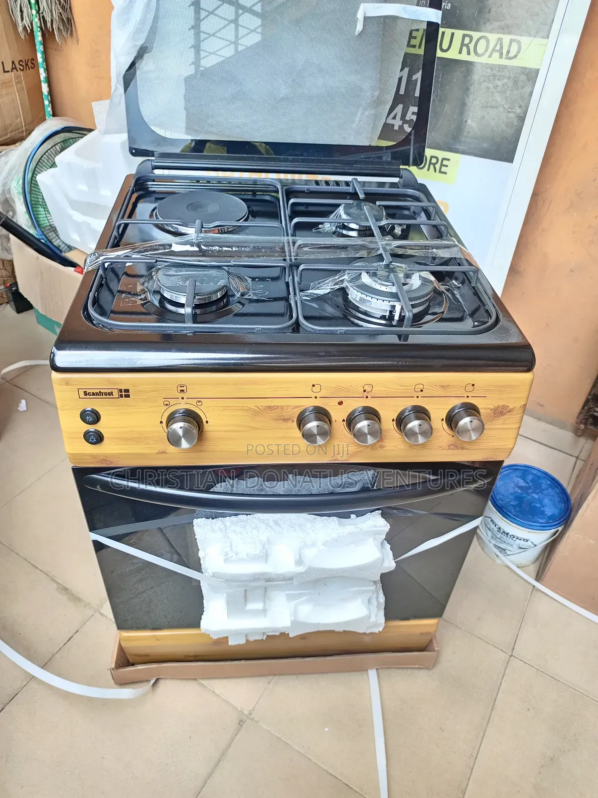 Scanfrost 60/60cm Gas Cooker