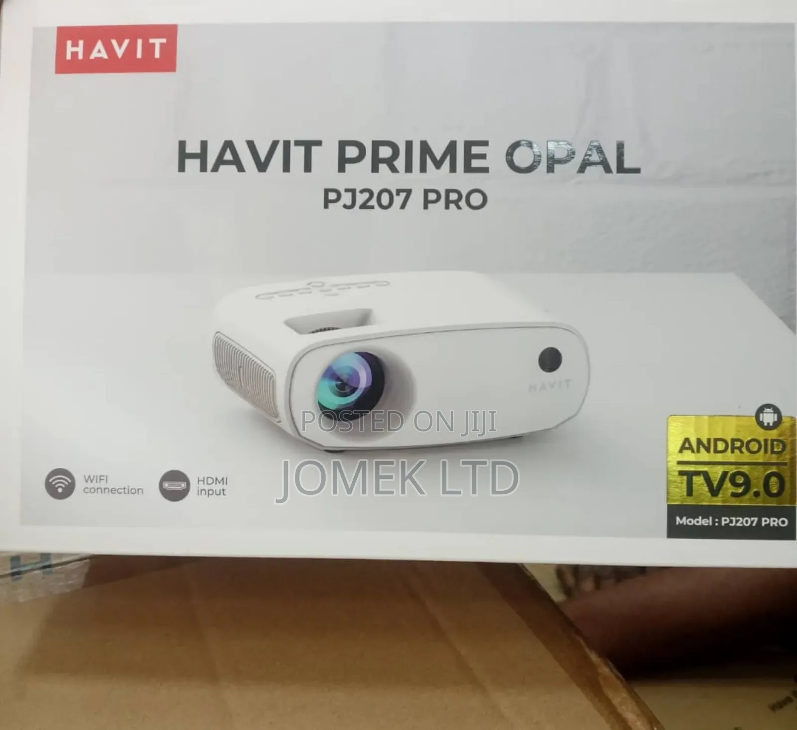 Havit Pj202 Pro Portable 6000 Lumens Lumens Wireless Projector