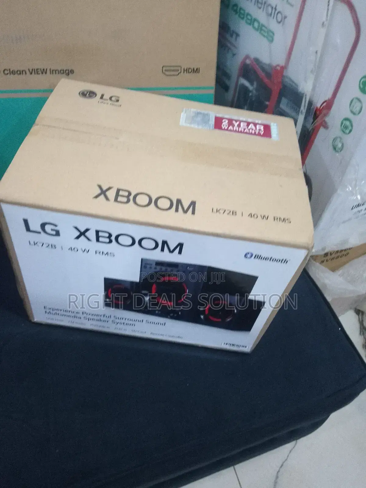 Lg Xboom 40w – Party-Ready Portable Bluetooth Speaker